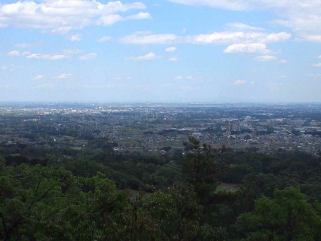 高指山山頂より望む